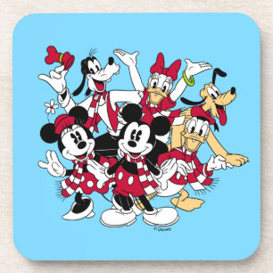 Dessous-de-verre Joyeux Noël Mickey & Friends Vacances Joyeuses