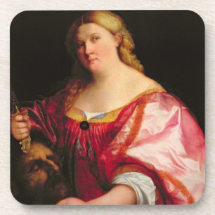 Dessous-de-verre Judith, c.1525-28 (huile sur la toile)