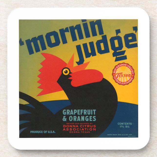 Dessous-de-verre Juge Mornin (Devant)