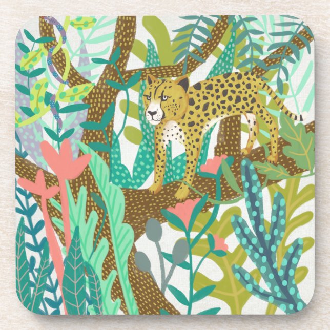Dessous-de-verre Jungle Roar - Cheetah (Devant)