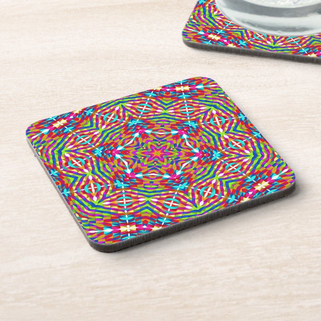 Dessous-de-verre Kaleidoscope (Côté gauche)