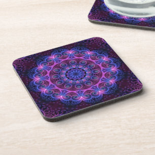 Dessous-de-verre Kaleidoscope Apophysis Mandala Cœurs