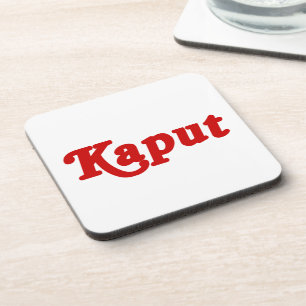 DESSOUS-DE-VERRE KAPUT ♦ NE FONCTIONNE PAS ♦