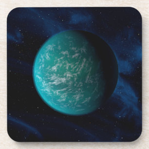 Dessous-de-verre Kepler 22b, Une planète extra-solaire.