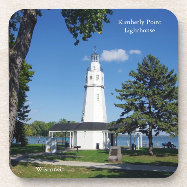 Dessous-de-verre Kimberly Point Lighthouse coaster (Devant)