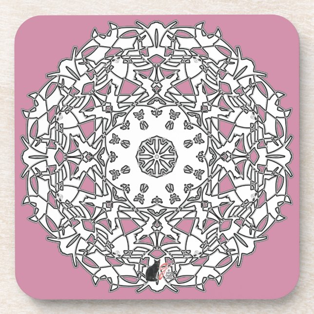 Dessous de verre Kinetic Octa Glyph Dawn (Devant)