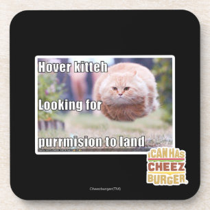 Dessous-de-verre Kitteh de vol plané