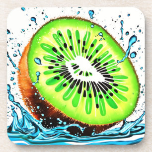 Dessous-de-verre Kiwi Splash of Freshness