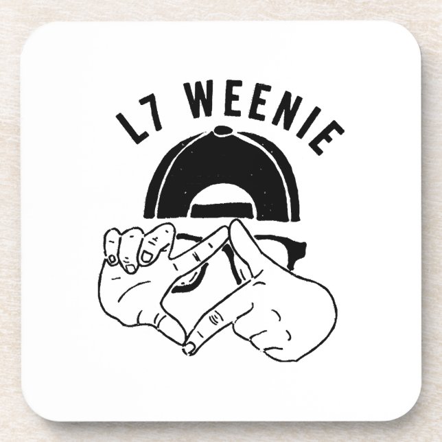 Dessous-de-verre L7 Weenie (Devant)