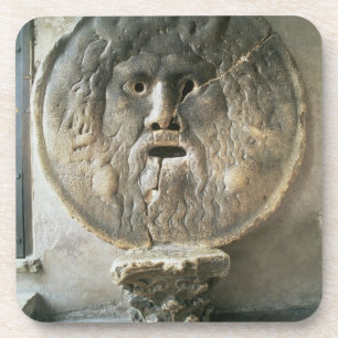 Dessous-de-verre La Bocca di Verita (la bouche de vérité) (photo)