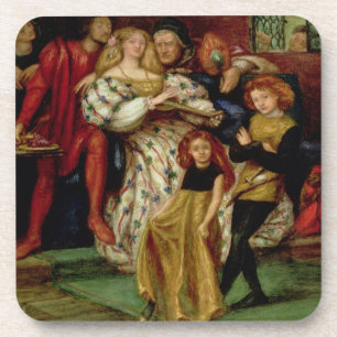 Dessous-de-verre La famille de Borgia, 1863