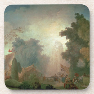 Dessous-de-verre La fête au Saint-Nuage (huile sur la toile) (pour