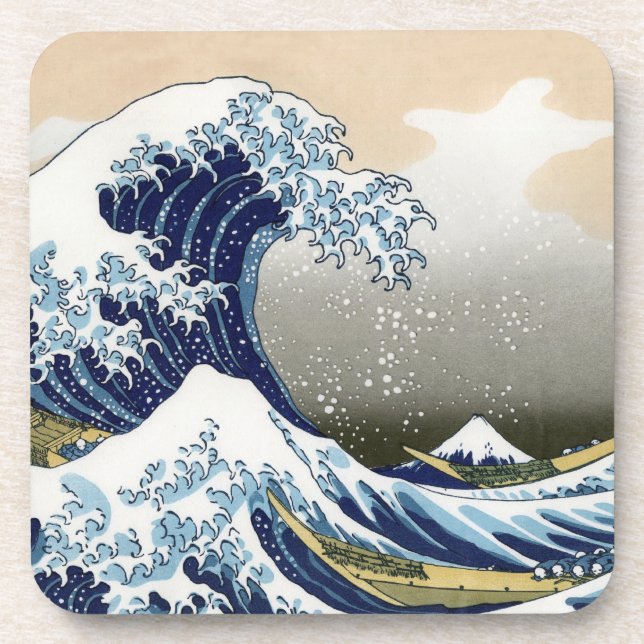 Dessous-de-verre La Grande Vague Au Large De Kanagawa (Devant)