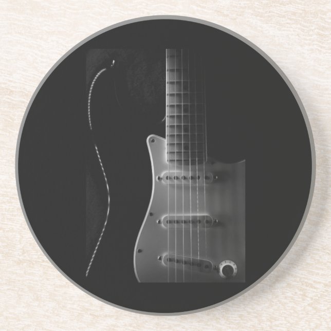 dessous de verre "LA GUITARE ULTIME" (Devant)