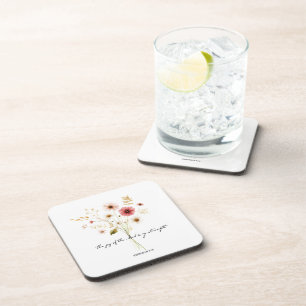 Dessous-de-verre La Joie du Seigneur floral minimaliste