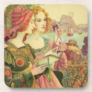 Dessous-de-verre La légende d'or, 1897, de "L'Estampe Moderne",