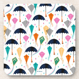 Dessous-de-verre La magie remplit le Motif de cerf-volant