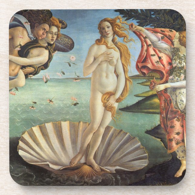 Dessous-de-verre La naissance de Vénus par Sandro Botticelli (Devant)