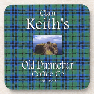 Dessous-de-verre La Old Dunnottar Coffee Co. de Clan Keith.