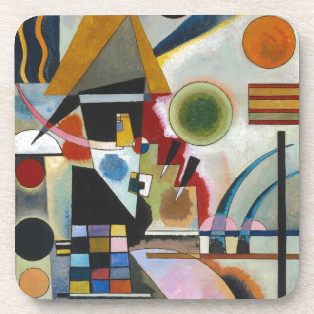 Dessous-de-verre La peinture Abstraite de Kandinsky (Devant)