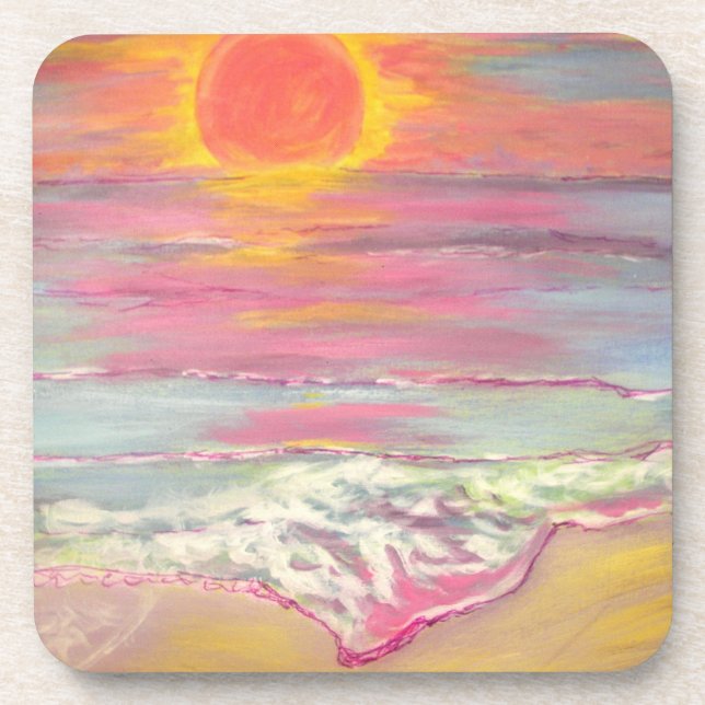 Dessous-de-verre La plage du Cap San Blas Sunset (Devant)