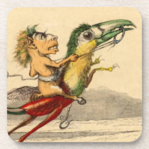 Dessous-de-verre La Poursuite (la chasse)