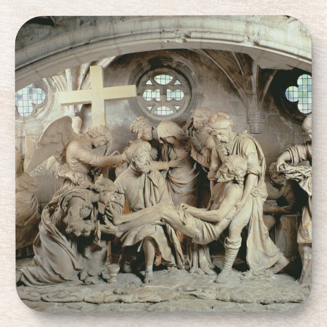 Dessous-de-verre La tombe de Pâques, 1554-64 (pierre) (Devant)