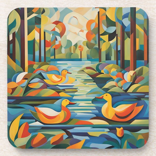 Dessous-de-verre Lac Fowl (Devant)