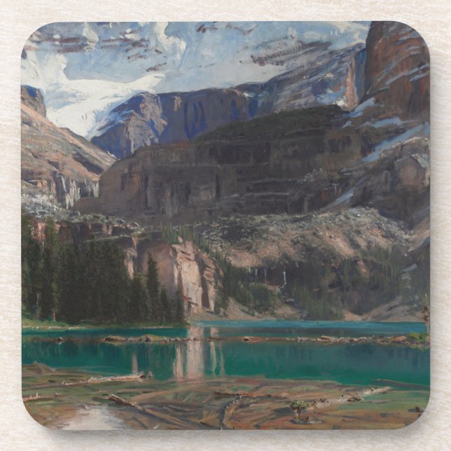Dessous-de-verre Lac O'Hara par John Singer Sargent, Art victorien (Devant)