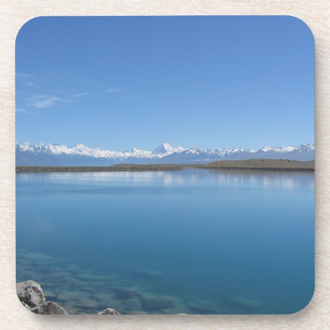 Dessous-de-verre Lac Tekapo, Nouvelle-Zélande (Devant)