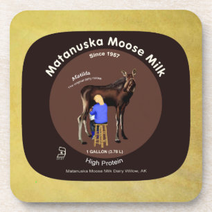Dessous-de-verre Lait d'orignal Matanuska