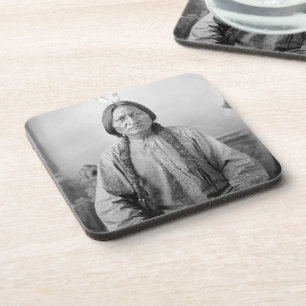 Dessous-de-verre Lakota Leader assis Bull Amérindien