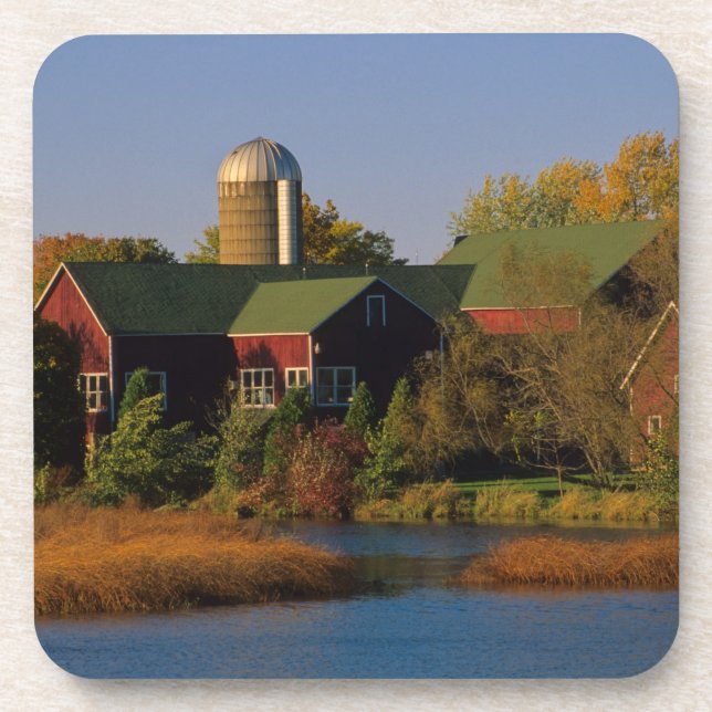 Dessous-de-verre L'Amérique du Nord, Etats-Unis, le Wisconsin. (Devant)