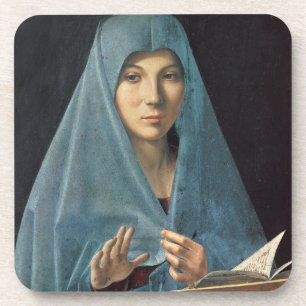 Dessous-de-verre L'annonce, 1474-75 (huile sur le panneau)