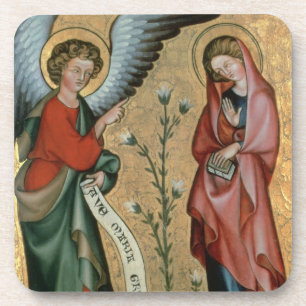 Dessous-de-verre L'annonce, c.1330 (huile sur le panneau)