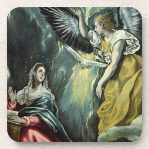 Dessous-de-verre L'annonce, c.1575 (huile sur la toile)