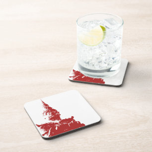 Dessous-de-verre Lao Giant Guardian .. Parc du Bouddha, Vientiane, 