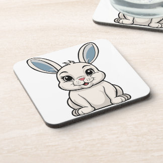 Dessous-de-verre Lapin Blanc