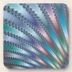 Dessous-de-verre L'art fractal des doigts