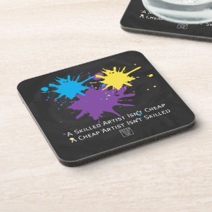 Dessous-de-verre L'art n'est pas bon marché