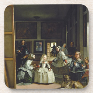 Dessous-de-verre Las Meninas ou la famille de Philip IV, c.1656