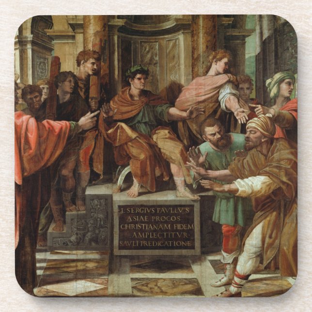 Dessous-de-verre L'aveuglement d'Elymas (bande dessinée pour le (Devant)