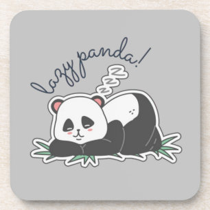 Dessous-de-verre Lazy Panda