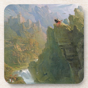 Dessous-de-verre Le barde, c.1817 (huile sur la toile)