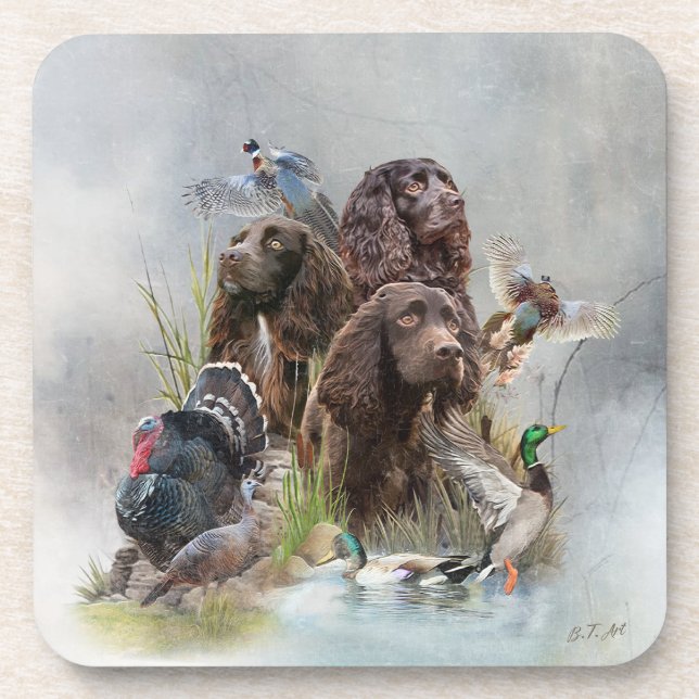 Dessous-de-verre Le Boykin Spaniel (Devant)