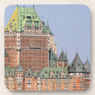 Dessous-de-verre Le château Frontenac à Québec, Canada.