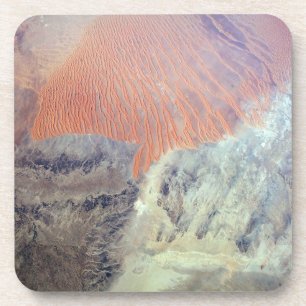 Dessous-de-verre Le Désert Du Sahara En Algérie, Afrique Du Nord.