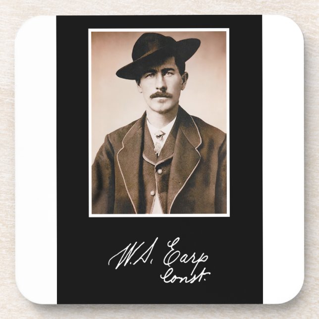 Dessous-de-verre Le gendarme Wyatt Earp dans son premier rôle (Devant)