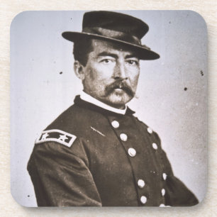 Dessous-de-verre Le Général Philip H. Sheridan (1831-88) (photo d