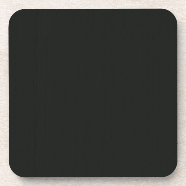 Dessous-de-verre Le gris noir vide simple do-it-yourself ajoutent (Devant)